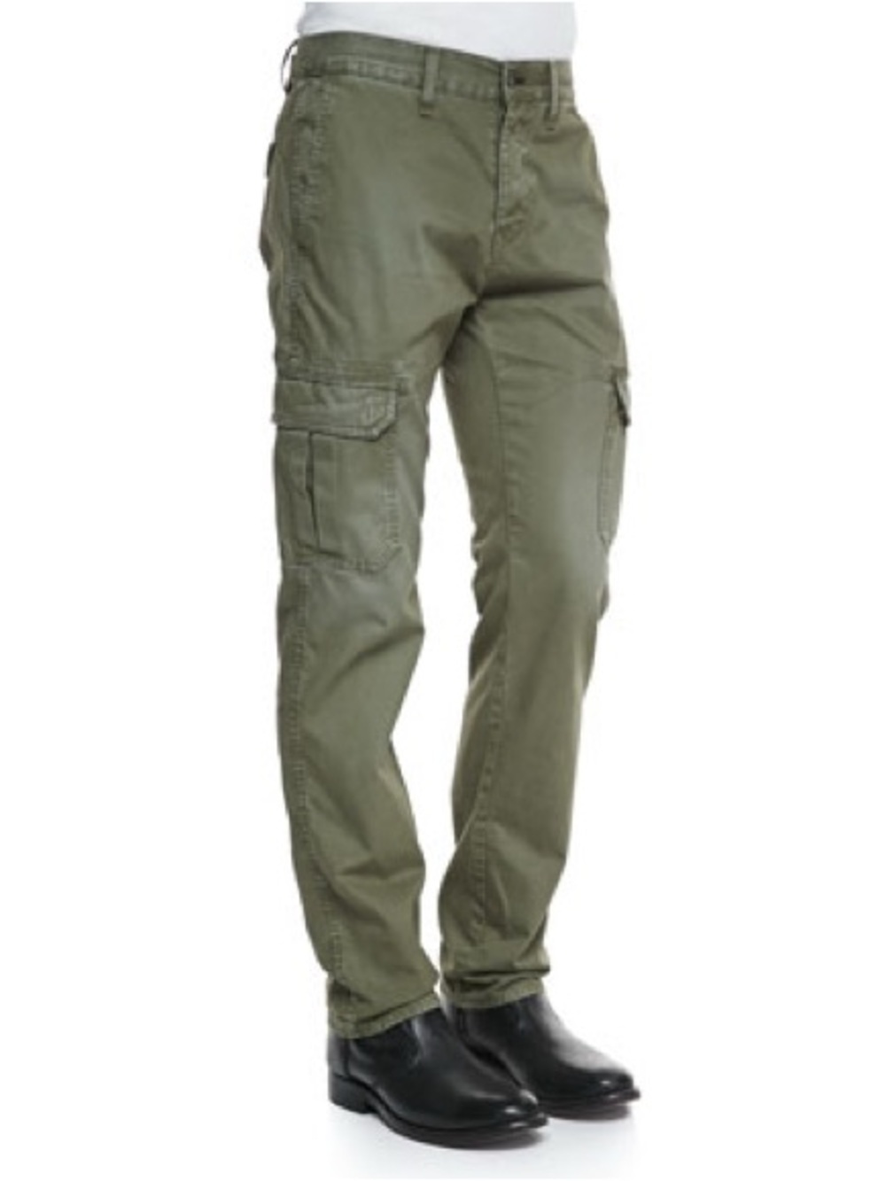 Rag & Bone Men's Radar Cargo Pant Black Distressed 32